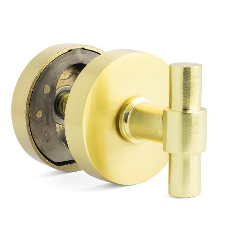 MULETILLA DESBLOQUEO T 50MM Ø50 LATON MATE, NEGRO MATE, NIQUEL SATINADO ACABADO LATÓN MATE