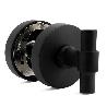 MULETILLA DESBLOQUEO T 50MM Ø50 LATON MATE, NEGRO MATE, NIQUEL SATINADO ACABADO NEGRO MATE