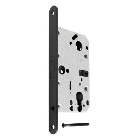 CERRADURA MAGNÉTICA MODELO WAVE ENTRADA 50 PUERTA BATIENTE ACABADO NEGRO MATE