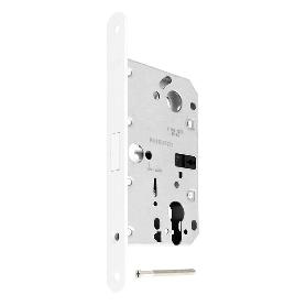 CERRADURA MAGNÉTICA MODELO WAVE ENTRADA 50 PUERTA BATIENTE ACABADO BLANCO MATE
