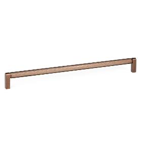 TIRADOR ALUMINIO BROOKLYN C160/C320 NEGRO/BRONCE ACABADO BRONCE DIST. AGUJERO DIST. 320MM.