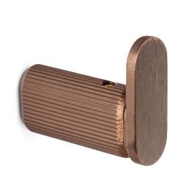 PERCHA BROOKLYN 40X35MM / 70X70MM NEGRO CEPILLADO / BRONCE CEPILLADO ACABADO BRONCE CEPILLA DIST. AGUJERO 70X70