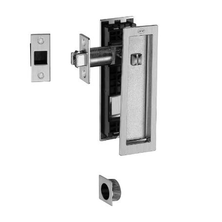 TOPE DE PUERTA IMANTADO IN.20.927 CON RETENCIÓN MAGNÉTICA - INSTALACIÓN EN SUELO Y CUERPO METÁLICO ACABADO NÍQUEL M