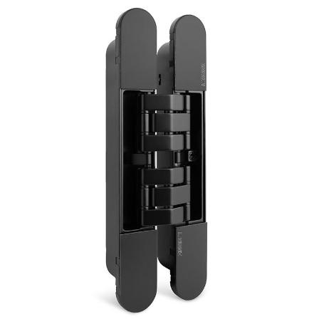 BISAGRA INVISIBLE KUBI7 K7200 NEGRO  REVERSIBLE. 200KGS/2BIS. 230X80MM.