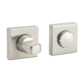 MULETILLA DESBLOQUEO ZAMAK 35X35 NIQUEL CEPILLADO, NEGRO MATE ACABADO NIQUEL CEPILLA