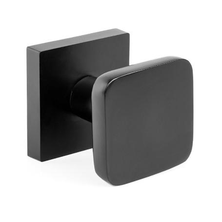 POMO MANIVELA CUADRADO 53X53 MODELO BEPPO NEGRO MATE