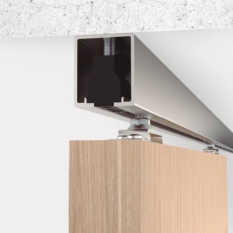 JUEGO DE ACCESORIOS DE PUERTAS CORREDERAS KLEIN SENSUS - PARA PUERTAS DE MADERA DE 40 A 80 KG