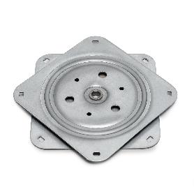 EMUCA BASE GIRATORIA GIRO 4, 100KG, ACERO, CINCADO