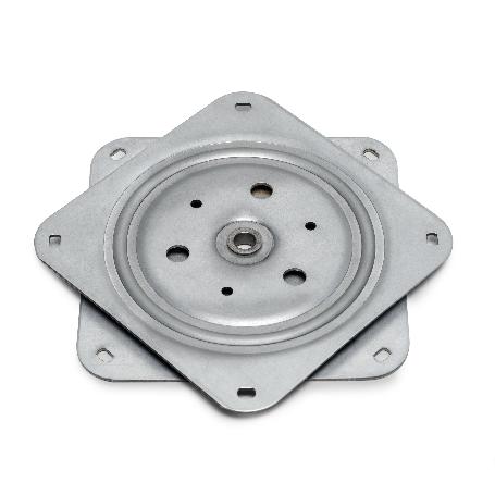 EMUCA BASE GIRATORIA GIRO 4, 100KG, ACERO, CINCADO