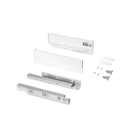 EMUCA CAJÓN EXTERIOR PROTONE 30KG CON GUÍAS DE EXTRACCIÓN TOTAL Y CIERRE SUAVE, ALTURA 93MM, PROFUNDIDAD 350MM, ACE