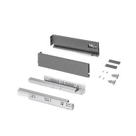 EMUCA CAJÓN EXTERIOR PROTONE 30KG CON GUÍAS DE EXTRACCIÓN TOTAL Y CIERRE SUAVE, ALTURA 93MM, PROFUNDIDAD 350MM, ACE