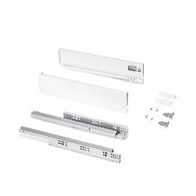 EMUCA CAJÓN EXTERIOR PROTONE 30KG CON GUÍAS DE EXTRACCIÓN TOTAL Y CIERRE SUAVE, ALTURA 93MM, PROFUNDIDAD 450MM, ACE