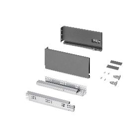 EMUCA CAJÓN EXTERIOR PROTONE 30KG CON GUÍAS DE EXTRACCIÓN TOTAL Y CIERRE SUAVE, ALTURA 131MM, PROFUNDIDAD 300MM, AC