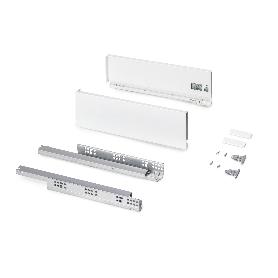 EMUCA CAJÓN EXTERIOR PROTONE 30KG CON GUÍAS DE EXTRACCIÓN TOTAL Y CIERRE SUAVE, ALTURA 131MM, PROFUNDIDAD 400MM, AC