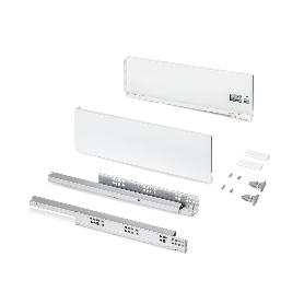 EMUCA CAJÓN EXTERIOR PROTONE 30KG CON GUÍAS DE EXTRACCIÓN TOTAL Y CIERRE SUAVE, ALTURA 131MM, PROFUNDIDAD 450MM, AC