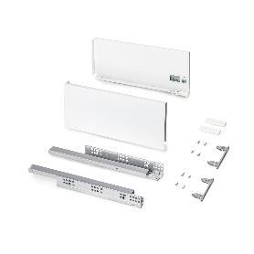 EMUCA CAJÓN EXTERIOR PROTONE 30KG CON GUÍAS DE EXTRACCIÓN TOTAL Y CIERRE SUAVE, ALTURA 178MM, PROFUNDIDAD 400MM, AC