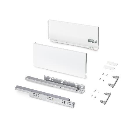 EMUCA CAJÓN EXTERIOR PROTONE 30KG CON GUÍAS DE EXTRACCIÓN TOTAL Y CIERRE SUAVE, ALTURA 178MM, PROFUNDIDAD 400MM, AC