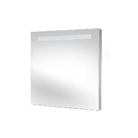 EMUCA ESPEJO DE BAÑO PEGASUS CON ILUMINACIÓN LED FRONTAL, RECTANGULAR 600X700MM, AC 230V 50HZ, 6W, ALUMINIO Y CRIST