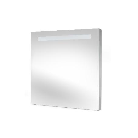 EMUCA ESPEJO DE BAÑO PEGASUS CON ILUMINACIÓN LED FRONTAL, RECTANGULAR 600X700MM, AC 230V 50HZ, 6W, ALUMINIO Y CRIST