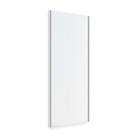 EMUCA ESPEJO EXTRAÍBLE PARA INTERIOR DE ARMARIO, ACERO Y PLÁSTICO Y CRISTAL, PINTADO ALUMINIO