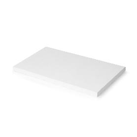 EMUCA TABLERO PARA MESA, 900X500MM, ESPESOR 30MM, MADERA, PINTADO BLANCO