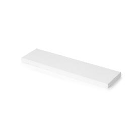 EMUCA TABLERO PARA BALDAS DE ESTANTE, 600X200MM, ESPESOR 30MM, MADERA, PINTADO BLANCO