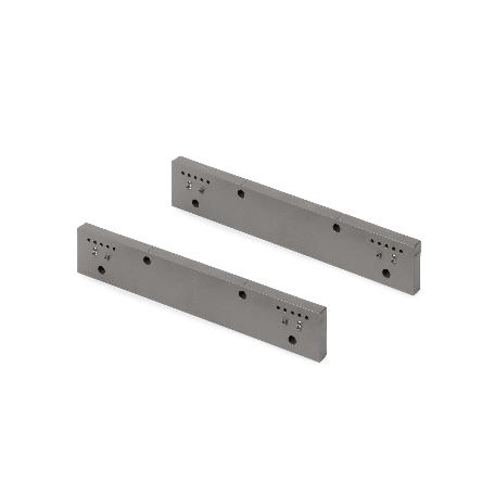 EMUCA JUEGO DE 2 DISTANCIADORES LATERALES PARA BASTIDOR QUARTZ, PLÁSTICO, TITANIO, 2 UD