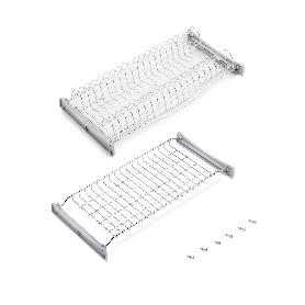 EMUCA ESCURREPLATOS PARA MÓDULOS ALTOS SUPRASTAR, MÓDULO 600MM, ACERO, CROMADO