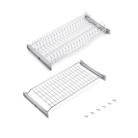 EMUCA ESCURREPLATOS PARA MÓDULOS ALTOS SUPRASTAR, MÓDULO 600MM, ACERO, CROMADO