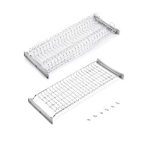 EMUCA ESCURREPLATOS PARA MÓDULOS ALTOS SUPRASTAR, MÓDULO 700MM, ACERO, CROMADO