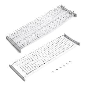 EMUCA ESCURREPLATOS PARA MÓDULOS ALTOS SUPRASTAR, MÓDULO 900MM, ACERO, CROMADO