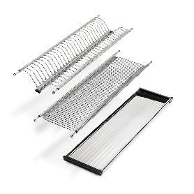 EMUCA ESCURREPLATOS ACERO INOXIDABLE DRYNOX, MÓDULO 500MM, ACERO INOXIDABLE