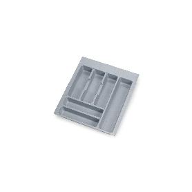 EMUCA CUBERTERO OPTIMA PARA CAJÓN UNIVERSAL, MÓDULO 450MM, PLÁSTICO, GRIS