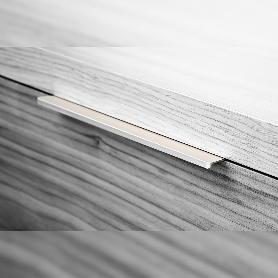 EMUCA LOTE DE 10 TIRADORES PARA MUEBLE PICANYA, L198MM, INTEREJE 128MM, ALUMINIO, ANODIZADO MATE