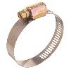 ABRAZADERA SIN FIN ACERO INOXIDABLE ANCHO 12 MM. -  Ø 25 / 40 MM.  ABRAZADERA METALICA DE TORNILLO, ABRAZADERA SIN 