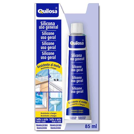 QUILOSA SILICONA ORBASIL ACIDA ANTIMOHO 85ML TRANSLUCIDO 43044
