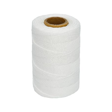 CUERDA TRENCILLA POLIPROPILENO BLANCO (BOBINA 100 METROS)