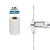 CUERDA TRENCILLA POLIPROPILENO BLANCO (BOBINA 100 METROS)