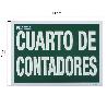 CARTEL CUARTO DE CONTADORES 30X21