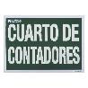 CARTEL CUARTO DE CONTADORES 30X21