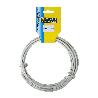 ALAMBRE PLASTIFICADO (ROLLO 25 METROS) BLANCO Nº 16 / 2.7 MM.