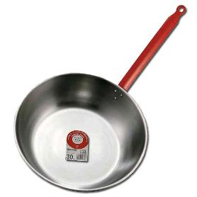 SARTEN PULIDA HONDA CON MANGO BORDON 22 CM