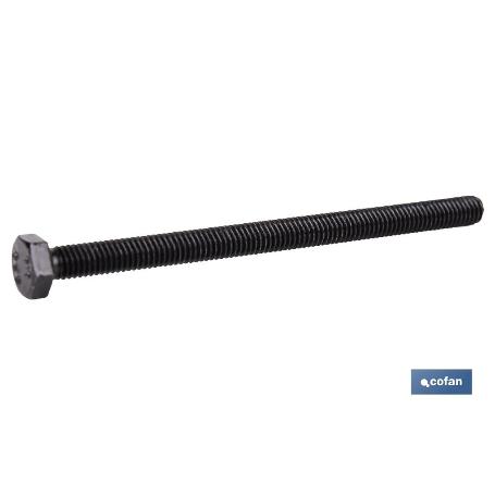 DIN-933 C-8.8 M-6 X 100 N   CAJA 100 UNID.