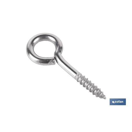 HEMBRILLA CERRADA INOX A2 Ø3,0X25MM   CAJA 50 UNID.