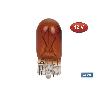 LÁMPARA S/CASQUILLO W5W 12V ÁMBAR   CAJA 10 UNID.
