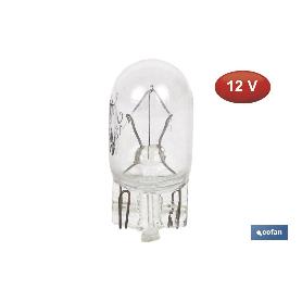 LÁMPARA S/CASQUILLO W5W  12V   CAJA 10 UNID.