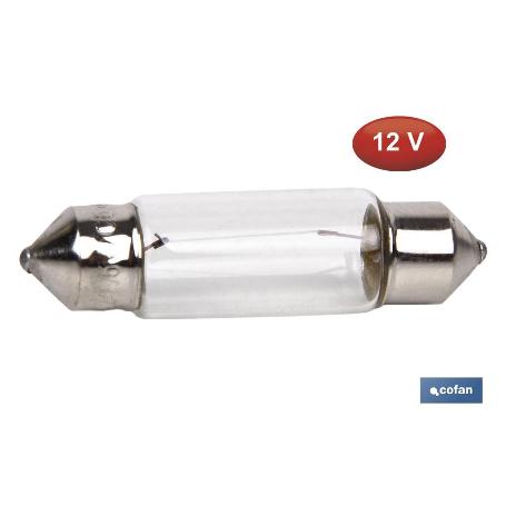 LÁMPARA PLAFONIER C5W (11X38MM) 12V VENTA UNITARIA