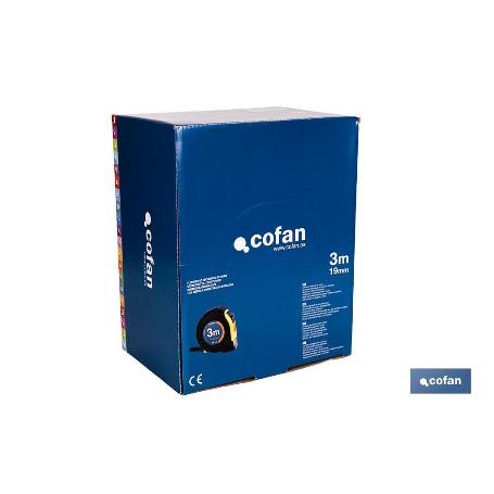 EXPOSITOR DE FLEXÓMETROS CON PROTECCIÓN DE GOMA 19 MM X 3 M 12 UDS.