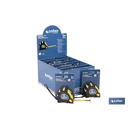 EXPOSITOR FLEXÓMETRO ESTÁNDAR 19 MM X 5 M 12 UDS.