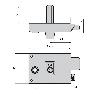 CERRADURA CVL 125BR/ 12/HE DERECHA